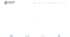 Desktop Screenshot of confirmedconsent.com