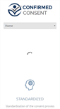 Mobile Screenshot of confirmedconsent.com